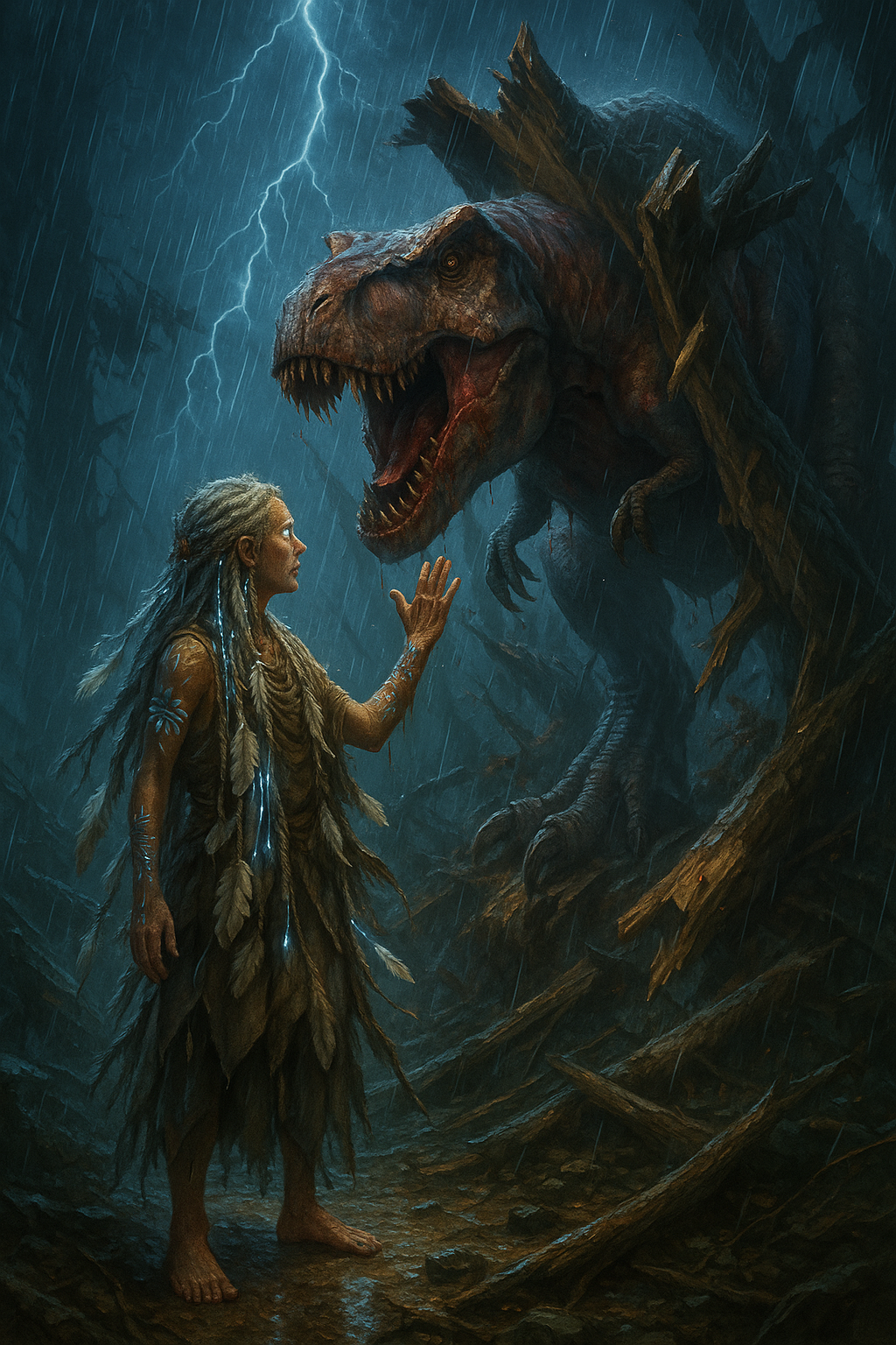 Gwen in the Savage Land